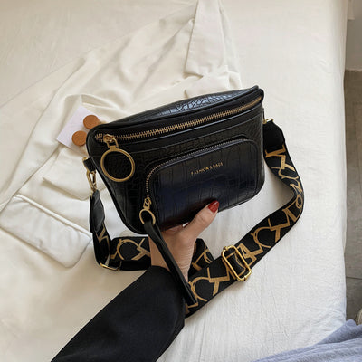 Bolsa de Pecho Crossbody Trendy para Estudiantes - Diseño Versátil y Moderno - Image 2