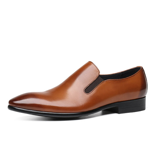 Zapatos de Cuero Formal para Hombre con Punta Afilada y Pedal - Image 3