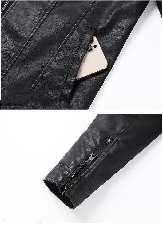 Chaqueta de Cuero PU para Motociclista - Abrigo de Moto Estilo Premium - Image 11