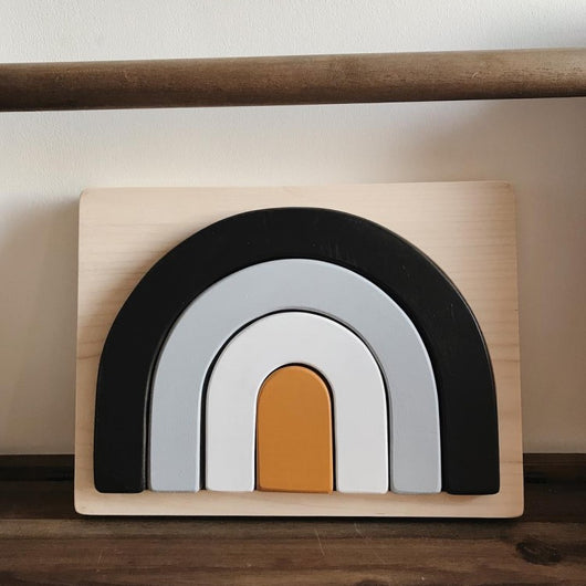 Bloques de Madera Arcoíris - Puzzle Educativo - Image 6