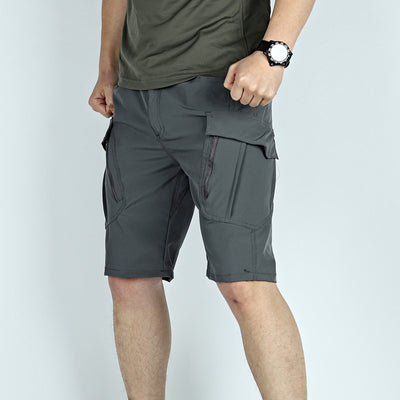 Pantalones Tácticos Cortos Transpirables Stretch IX9 - Secado Rápido - Image 4