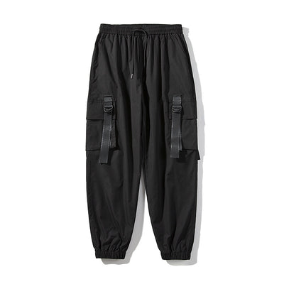 Pantalones Overol Hombre Otoño con Bolsillos Laterales y Cintas - Image 5