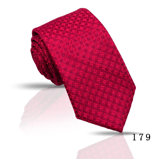 Corbata Casual Ejecutiva de Poliéster Jacquard para Hombre - Image 16