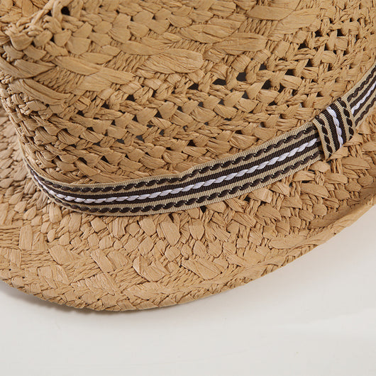 Sombrero de Paja Panamá para Padres e Hijos - Protección Solar Ceremonia Británica - Image 10