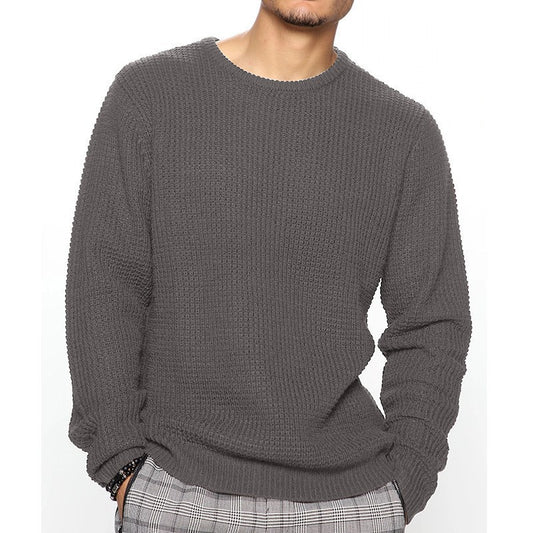Sudadera Holgada Cuello Redondo Manga Larga para Hombre - Image 2