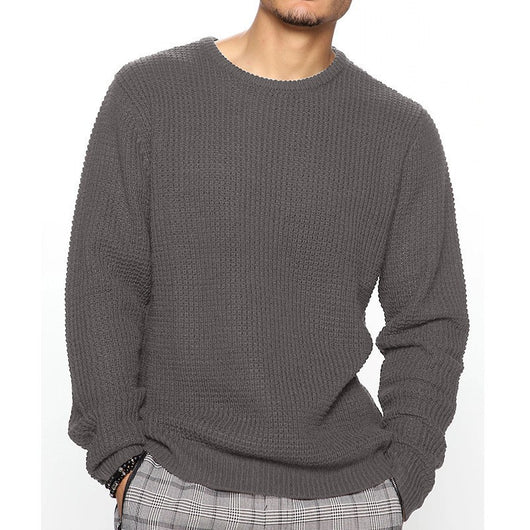 Sudadera Holgada Cuello Redondo Manga Larga para Hombre - Image 2