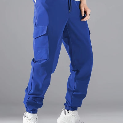 Pantalones de Trabajo con Múltiples Bolsillos Estilo Urbano - Image 12