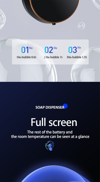 Dispensador de Espuma Automático Montable en Pared para Cocina y Baño - Image 11