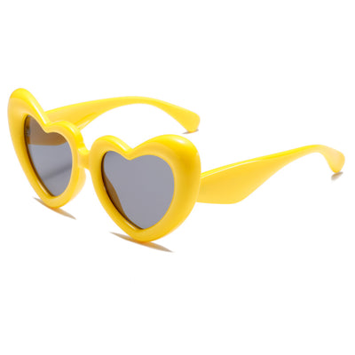 Gafas de Sol Forma de Corazón Marco Grueso Amor - Image 7
