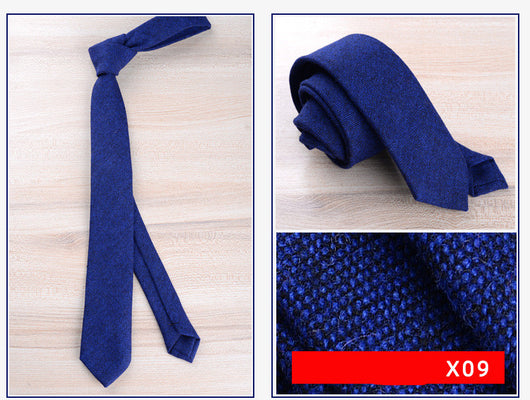 Corbata de Lana para Hombre Formal Estilo Inglaterra - Image 9