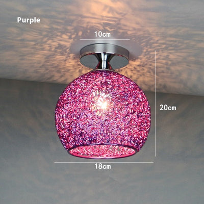 Lámpara LED de Techo Inteligente Multicolor para Dormitorio y Pasillo - Image 13