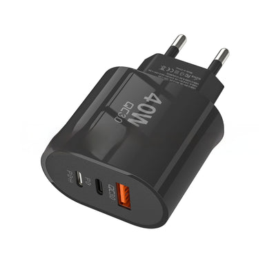 Cargador Rápido 40W Multi-Puerto para Android - Ideal para Viajes - Image 14