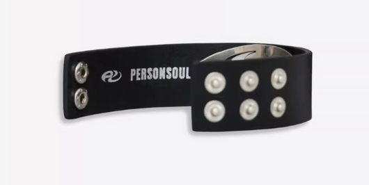 Pulsera de Cuero Calada con Símbolo Soul Human Meta - Image 6