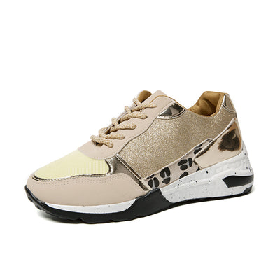 Zapatillas Estilo Vintage con Suela Gruesa y Estampado Leopardo - Image 12