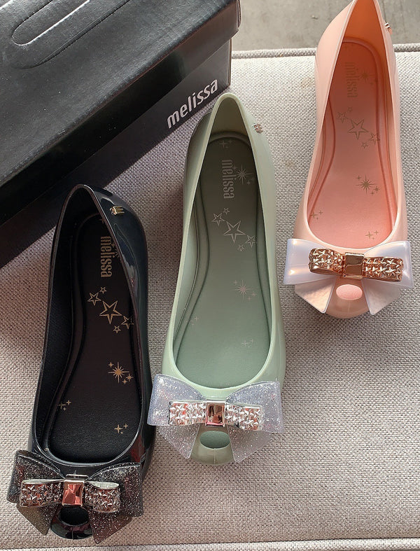 Zapatos Melissa Star con Moño y Plataforma Interna