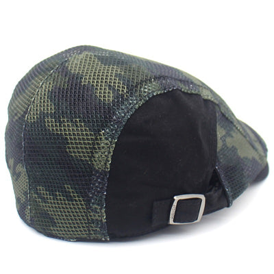 Boina de Malla Camuflaje Unisex - Estilo Casual Moderno - Image 7