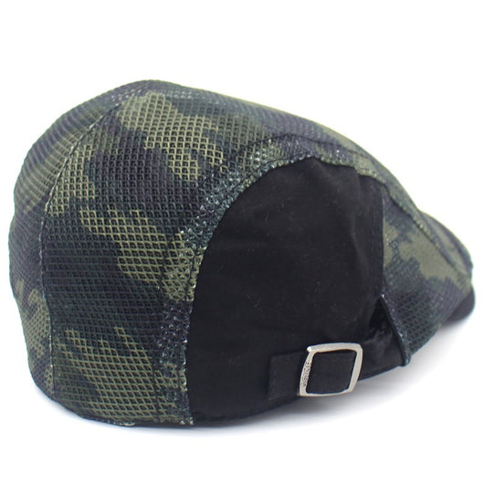 Boina de Malla Camuflaje Unisex - Estilo Casual Moderno - Image 7