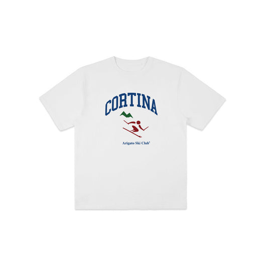 Playera Retro Deportiva Esquí Vintage con Estampado Clásico - Image 2