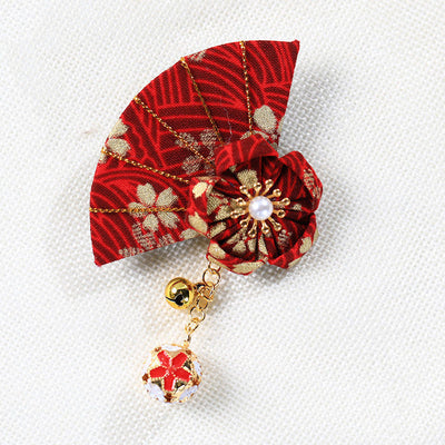 Pasador Floral Japonés Sakura con Cascabeles - Image 14