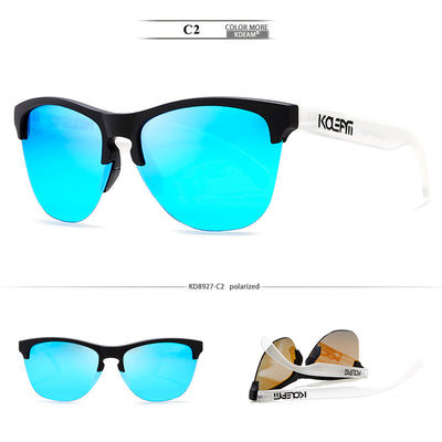 Gafas de Sol Polarizadas Media Montura TR90 para Hombre Estilo Europeo - Image 7