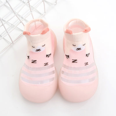 Zapatos Suave de Seda Helada para Bebé 0-4 Años - Calcetines Antideslizantes - Image 3