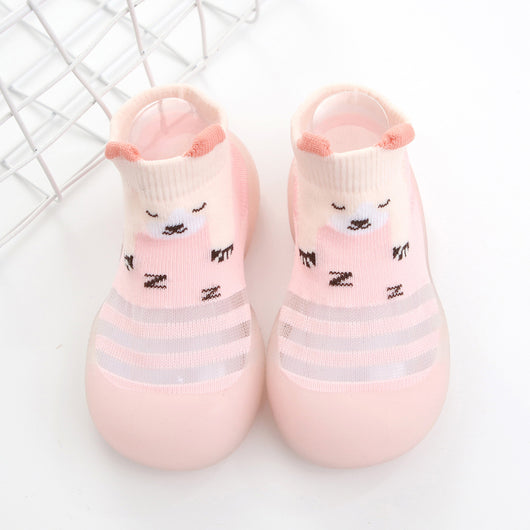 Zapatos Suave de Seda Helada para Bebé 0-4 Años - Calcetines Antideslizantes - Image 3