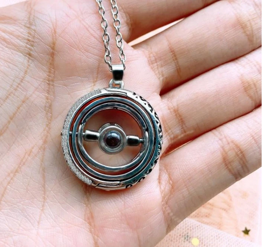 Collar Colgante "Te Amo" en 100 Idiomas para Mujer - Image 11