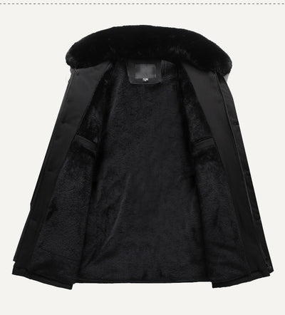 Chaqueta de Lana de Cordero para Hombre Maduro - Image 15