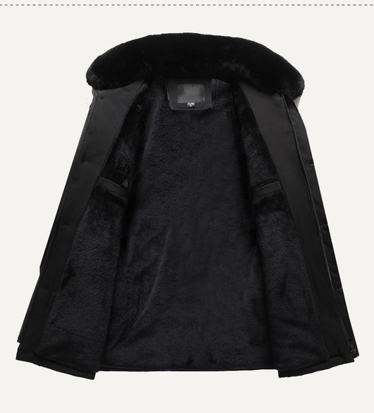 Chaqueta de Lana de Cordero para Hombre Maduro - Image 15