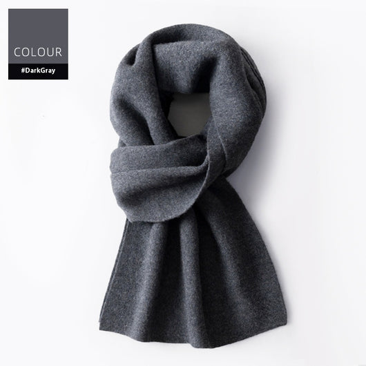 Bufanda Cuadros para Hombre Reversible - Abrigo Invierno Doble Cara - Image 4