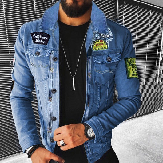 Chaqueta Denim con Forro de Lana de Cordero - Image 8