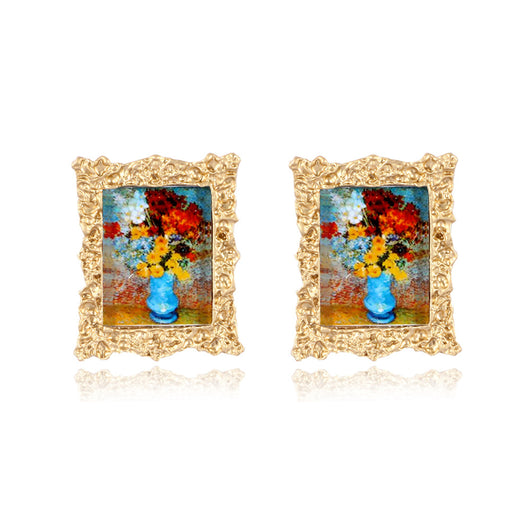 Aretes de Aleación Inspirados en Álbumes - Diseño Creativo y Trendy - Image 13