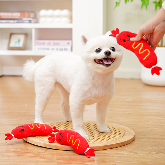 Juguete Masticable para Perros con Sonido - Resistente y Relajante