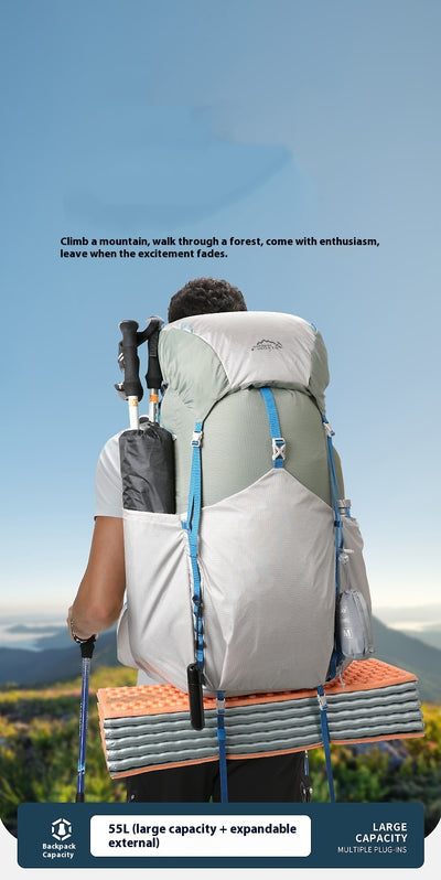 Mochila de Senderismo Gran Capacidad para Aventuras al Aire Libre - Image 9