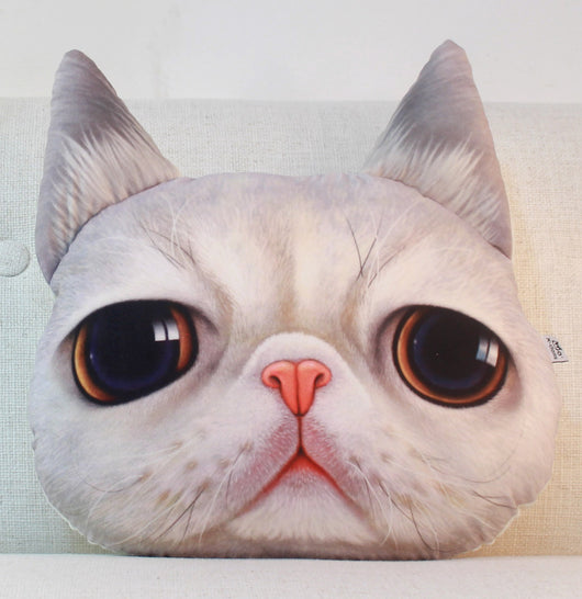 Almohada Gato de Peluche para Sofá y Cama - Image 5
