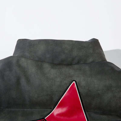 Chaqueta de Algodón con Bordado - Estilo Urbano Versátil - Image 3