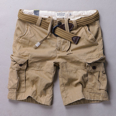 Pantalones Cortos Cargo Camuflaje Talla Grande para Hombre - Image 10