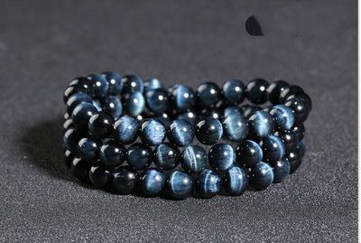 Pulsera de Ojo de Tigre Azul Natural para Hombre y Mujer - Image 12