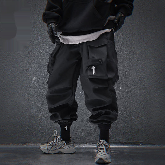 Pantalones Cargo Holgados de Trabajo con Bolsillos Grandes