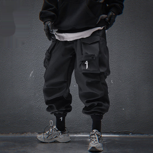 Pantalones Cargo Holgados de Trabajo con Bolsillos Grandes