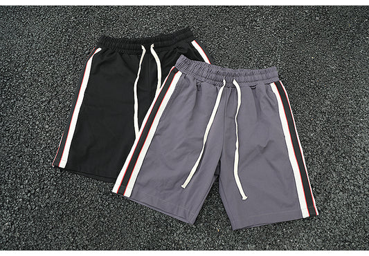Shorts Deportivos con Paneles Laterales