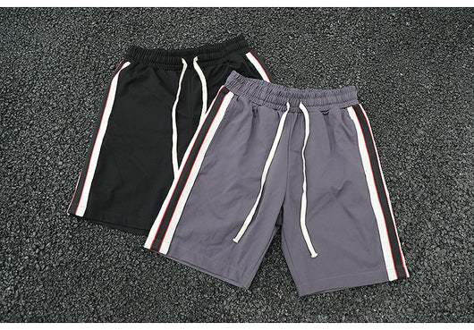 Shorts Deportivos con Paneles Laterales