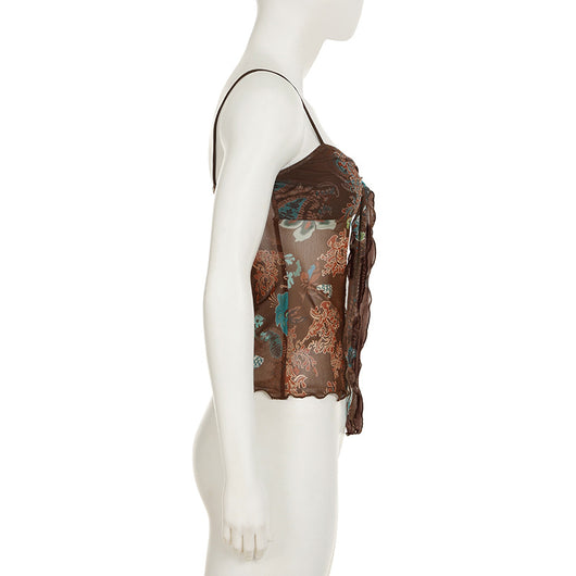 Blusa Retro Estilo Europeo Americano con Contraste de Colores y Cuello en V - Image 42