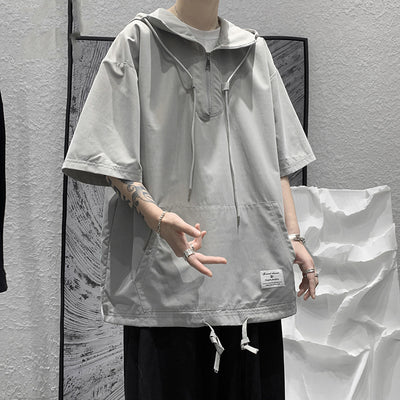 Chamarra Hoodie con Cordones para Hombre - Estilo Moderno y Versátil - Image 6