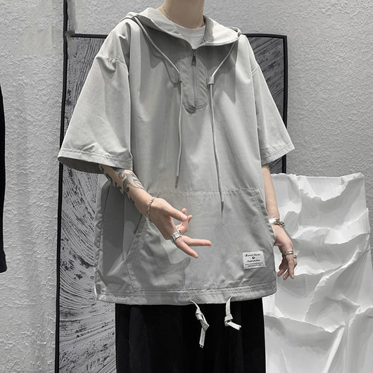 Chamarra Hoodie con Cordones para Hombre - Estilo Moderno y Versátil - Image 6