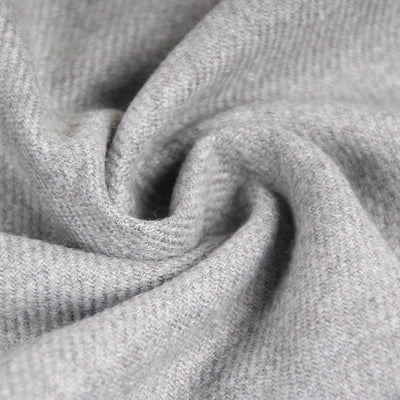 Bufanda Hombre Colores Sólidos Efecto Cachemira con Borlas - Image 9