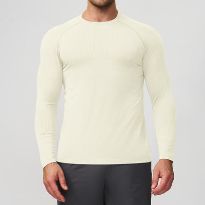Playera Deportiva Manga Larga Transpirable de Secado Rápido para Hombre - Image 9
