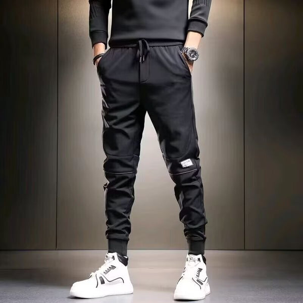 Pantalones de Chándal Cómodos Ajustados Estilo Coreano con Secado Rápido para Hombre