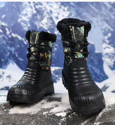 Botas de Nieve para Hombre Talla Grande con Forro Polar - Calidez Extrema - Image 9