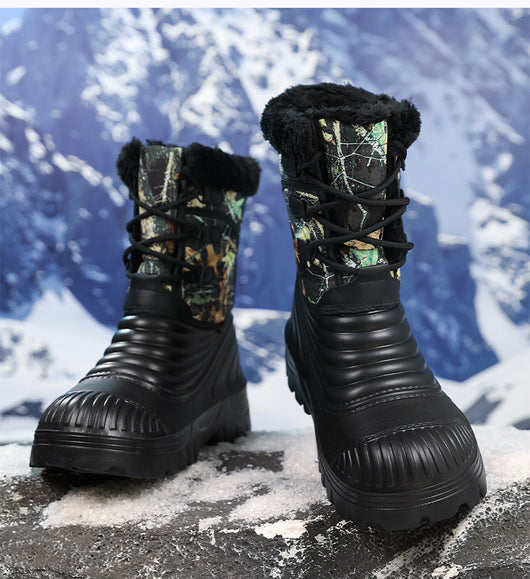 Botas de Nieve para Hombre Talla Grande con Forro Polar - Calidez Extrema - Image 9